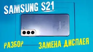 Samsung Galaxy S21 замена дисплея разборка