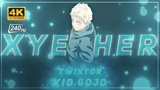 Free kid Gojo  twixtor (4k60fps)