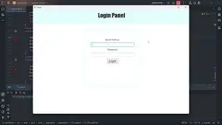 Basic Java & JavaFX login panel
