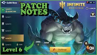 Patch notes: Free lego and New Guild Boss! || Infinite MagicRaid