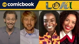 The Cast of Loki Interview (Tom Hiddleston, Owen Wilson, Gugu Mbatha-Raw, Wunmi Mosaku)