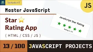 Star Rating App Using Javascript | JavaScript Projects Tutorial 2024