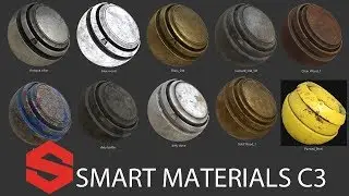 Smart Metal  Materials for Substance Painter - Collection 3