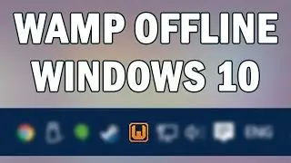 [Solved] WAMP Yellow Icon Windows 10