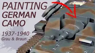 How to Paint German Camouflage - PRE-WAR and EARLY-WAR