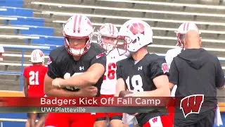 24 hours of football: Badgers kick off day one of fall camp at UW-Platteville