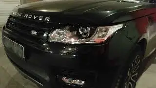 Range Rover Sport модернизация фар