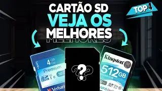 TOP 4 MELHORES CARTÕES SD em 2024 (Confira o Melhor Cartão SD)