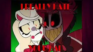 Alastor is DONE with Angel | Hazbin Hotel ( Comic Dub Comp) |