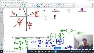 MORE Evaluating Trigonometric Functions