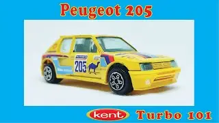 🏁🔥Bburago Peugeot 205 Турбо Кент №101 #turbo #kent #diecast #peugeot  #peugeot205  #gti #bburago