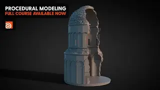 Church Ruins - Houdini Procedural Modeling Course | Trailer