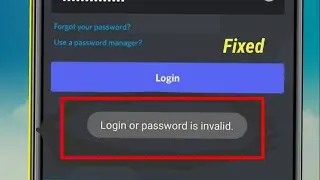 How To Fix Login Error in Discord Mobile || Fix Discord Sign in Problem || Login Discord Account