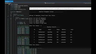 Employee Management System In C# (.Net) With Source Code | Source Code & Projects