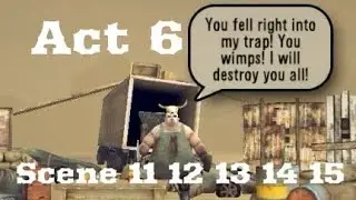 Act 6 Scene 11 12 13 14 15 🧟‍♂️🧟‍♀️| Last Hope Sniper Zombie War | Caffeinated Gamer