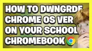 DOWNGRADE CHROME OS VERSION On School Chromebook!