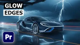 Create This SWEEPING GLOWING Edges Effect In Premiere Pro | Sweeping Glowing Edges Effect