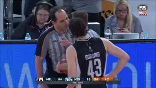 Full Melbourne United v New Zealand end game incident