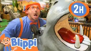 Blippi Explores Jungle Animals! | BLIPPI | Educational Kids Videos | Moonbug Kids