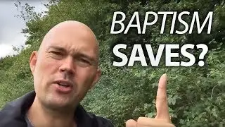 Does baptism save us? Yes and no