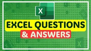 Excel Questions and Answers on Formats & Data Types