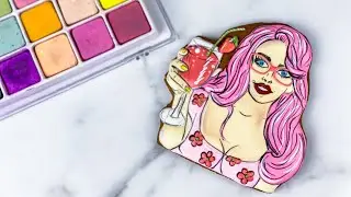 Имбирные пряники: Мастер-класс : Девушка ПОП-АРТ /How to decorate Cookies Pop Art Girl