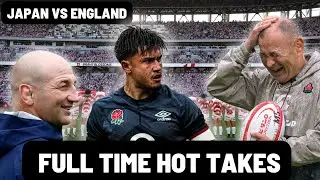 JAPAN vs ENGLAND | FULL TIME HOT-TAKES