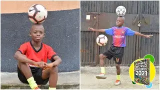 Most keep-ups whilst balancing a football on the head - Guinness World Records