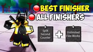 What If You Use Every FINISHER + SPLIT SECOND FINISHER in The Strongest Battlegrounds