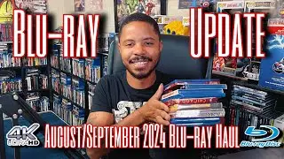 AUGUST/SEPTEMBER 2024 Blu-ray Haul - Blu-ray Update (Blu-ray, 4Ks, Steelbooks)