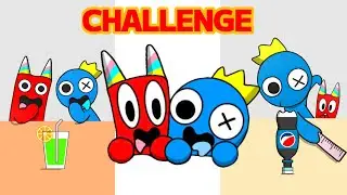 Rainbow Friends vs Garten of Banban Funny TikTok Challenge Video Compilation 🤣🤣Paper Animation