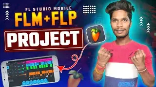 fl studio mobile me flm project kaise laye  || fl studio mobile me flm project add kaise kare