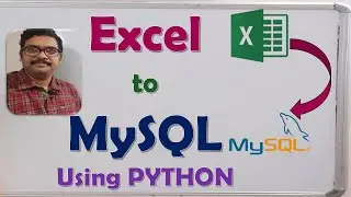 HOW TO IMPORT EXCEL DATA TO MYSQL DATABASE USING PYTHON || EXCEL TO MYSQL || PYTHON DATABASE