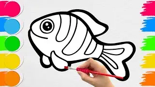 How to Draw a Cute Fish | Easy Step-by-Step Tutorial