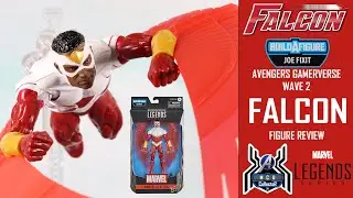 UPDATED Marvel Legends FALCON Avengers GamerVerse Joe Fixit BAF Wave Figure Review