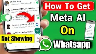 How To Get Meta Ai On Whatsapp 2024 | Meta Ai Option Not Showing On Whatsapp | Whatsapp Meta Ai
