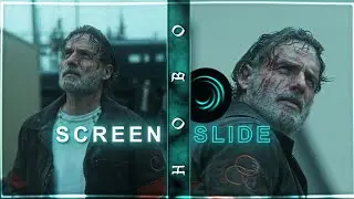 smooth screen slide transition | alight motion tutorial (+Preset)