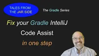 Fix your Gradle IntelliJ code assist in one step