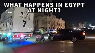 Does Egypt Ever Sleep? Night Drive From Cairo To Giza
