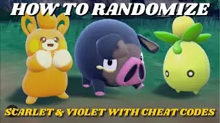 HOW TO RANDOMIZE POKEMON SCARLET AND VIOLET WITH CHEAT CODES SETUP GUIDE!