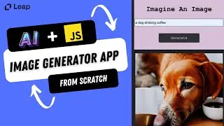 Build a Full Stack Image Generation App (Node.js + Leap AI)