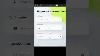 Figma | Checkout Design | Daily UI 002