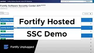 Fortify Hosted Software Security Center Demo