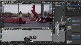 REDSHIFT BLENDER - Lesson 05 - Exterior Rendering, Prod Viz, Animation, Motion Blur, Post-Production