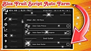 [🔥RACE V4 ] Blox Fruit Script AUTO FARM | Auto SOUL GUITAR