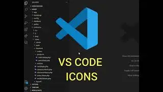 How to update or change VS CODE ICONS for comfortable navigating #coding #programming #shorts