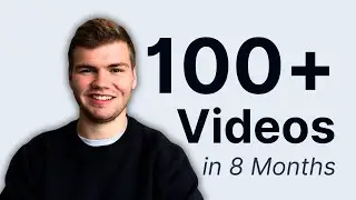 I made 100+ videos in 8 months. Here's what I've learned so far.