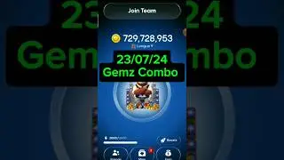 23 July Gemz daily combo cards | Gemz daily combo cards 