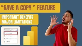 Challenge with Save A Copy feature in Power BI #powerbi #saveacopy #biconsultingpro