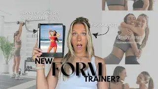 I Tried Brynley Joyner's Workouts on Form (so you don't have to) from a certified personal trainer